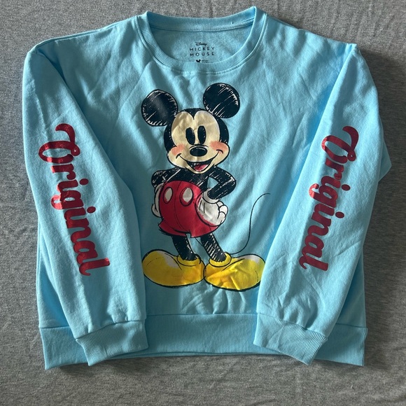 NWOT Disney Mickey Original Crop Top Sweater size XL - Picture 8 of 9